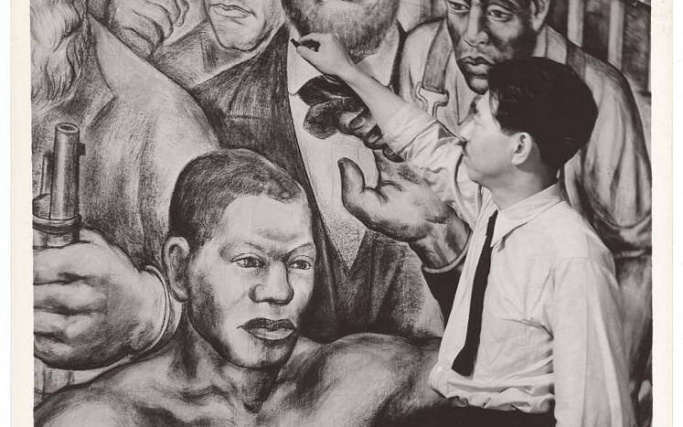 黒人差別を描いた日本人・石垣栄太郎 アートが投げかける人種差別への