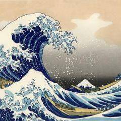 葛飾北斎がご覧になる白山 葛飾北斎がご覧になる白山 葛飾北斎がご覧になる白山