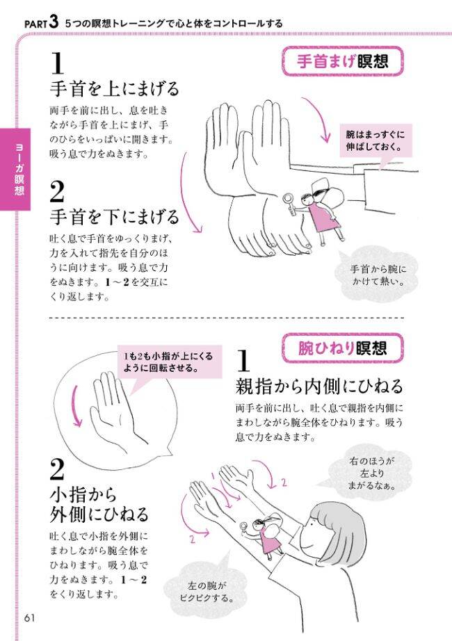 腕ひねり、胸開き、足首まわし…心も身体もととのう「ヨーガ瞑想