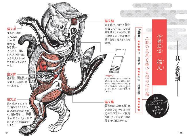 妖怪の図 模写史上初！妖怪絵を圧巻の拡大図とボリュームでみせる豪華