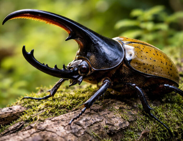 金色のヘラクレスオオカブトの夢と、10時間スヤスヤ眠る私の中にある